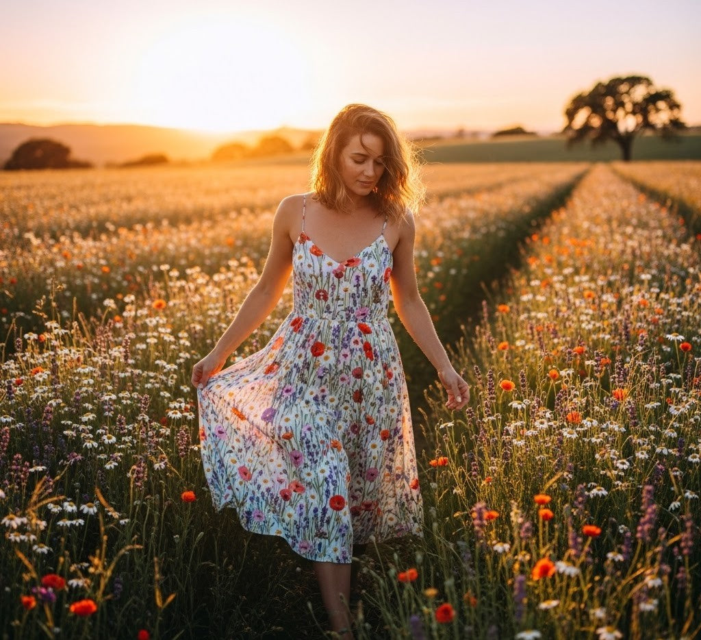 Summer Breeze Floral Dress